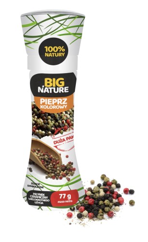 5903351621526 Przyprawa Pieprz kolorowy Młynek 77g  MIXBRANDS