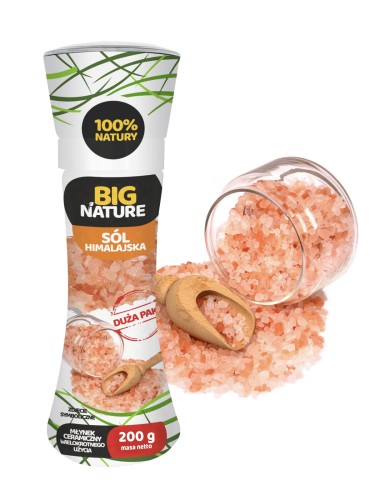 5903351621502 Przyprawa Sól him. różowa gruba Młynek 200g  MIXBRANDS