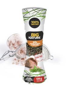 Przyprawa Sól himalajska ziołowa Młynek 139g MIXBRANDS