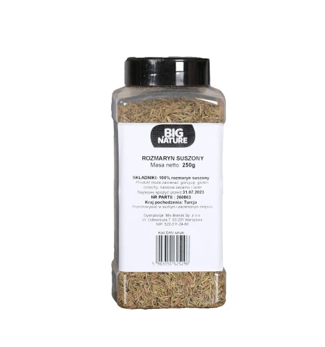 5903351625296 ROZMARYN SUSZONY 250G MIXBRANDS