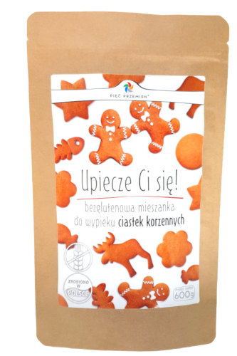 5902837812069 Mieszanka na ciastka korzenne bezglutenowe 600 g - Pięć Przemian