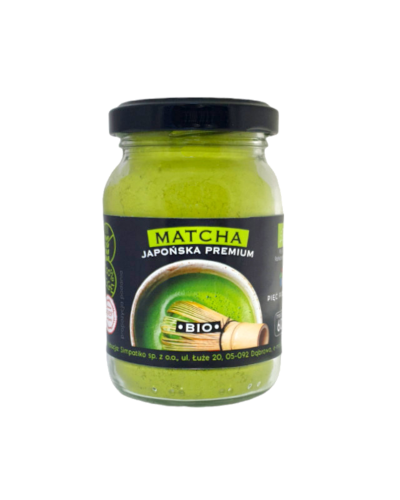 5902837812083 Matcha japońska premium BIO 60 g - Pięć Przemian