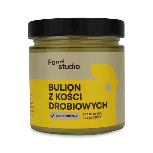4744481011792 BULION Z KOŚCI DROBIOWYCH BEZGLUTENOWY BIO 350 ml - FOOD STUDIO