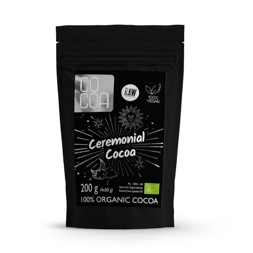 5902565216313 KAKAO CEREMONIALNE BIO (4 x 50 g) 200 g - COCOA
