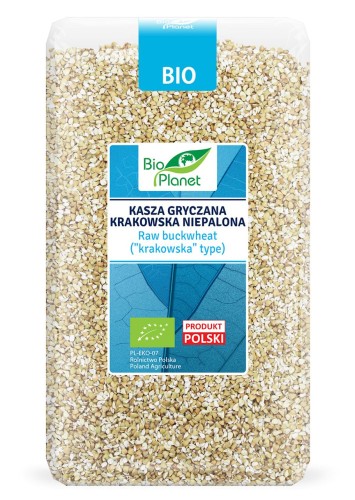 5902367409999 KASZA GRYCZANA KRAKOWSKA NIEPALONA BIO 1 kg - BIO PLANET