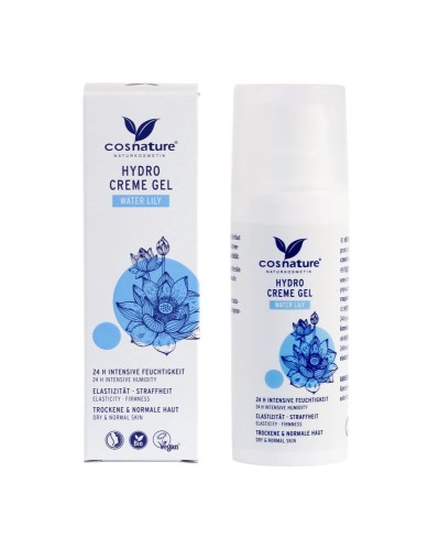 4260370436922 KREM - ŻEL DO TWARZY INTENSYWNIE NAWILŻAJĄCY LILIA WODNA ECO 50 ml - COSNATURE