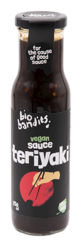 8718421272204 SOS WEGAŃSKI TERIYAKI BIO 250 ml - BIO BANDITS