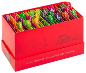 KALENDARZ ADWENTOWY (HERBATY I HERBATKI) BIO (LUXURY – 13 SMAKÓW) (25 x 1,78 g) 44,5 g - ENGLISH TEA SHOP ORGANIC