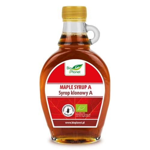 5902650278202 SYROP KLONOWY A BEZGLUTENOWY BIO 250 ml (330 g) - BIO PLANET