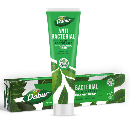 5022496016919 PASTA DO ZĘBÓW PRZECIWBAKTERYJNA Z NEEM 100 ml - DABUR
