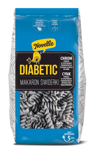 5900354039822 MAKARON DLA DIABETYKÓW ŚWIDERKI 250 g - NOVELLE