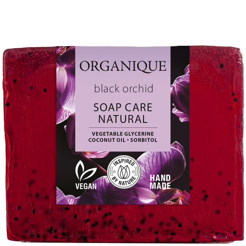 5904639382962 MYDŁO W KOSTCE BLACK ORCHID 100 g - ORGANIQUE