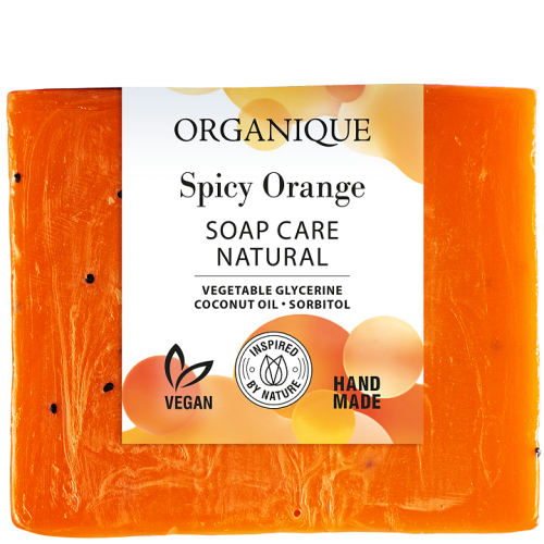 5904639382986 MYDŁO W KOSTCE SPICY ORANGE 100 g - ORGANIQUE
