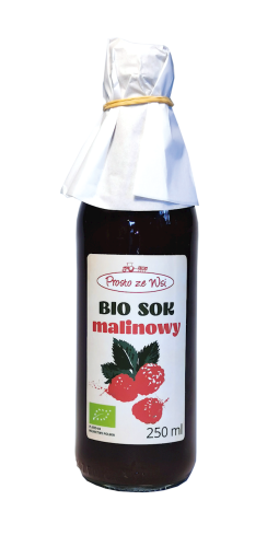 5907707433887 SOK MALINOWY NFC BIO 250 ml - PROSTO ZE WSI