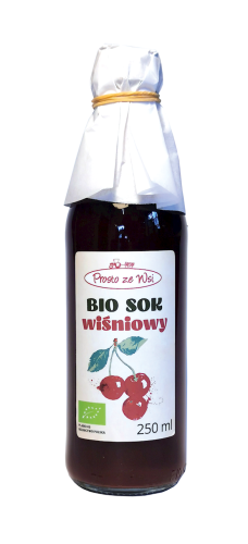 5907707433924 SOK WIŚNIOWY NFC BIO 250 ml - PROSTO ZE WSI