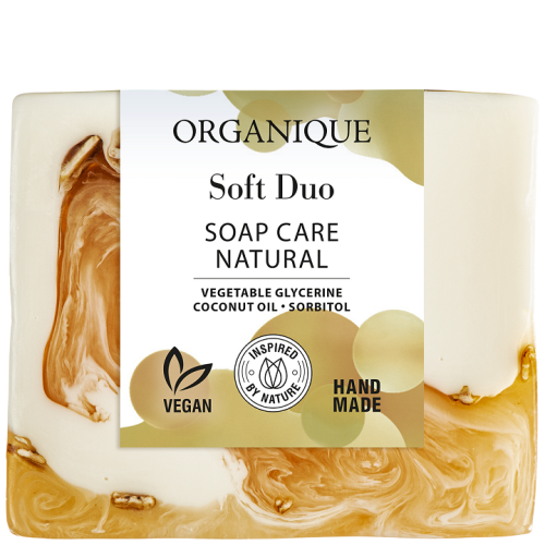 5904639383068 MYDŁO W KOSTCE SOFT DUO 100 g - ORGANIQUE