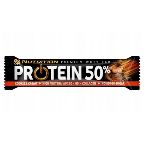 5900617044112 Baton Go On Nutrition Protein Bar 50% Cookie-Cream, Sante 40g