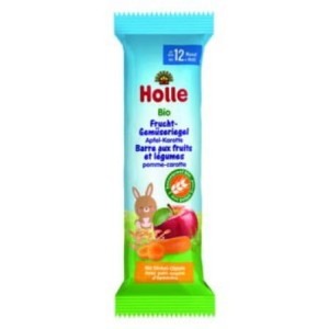 BATONIK JABŁKO - MARCHEWKA OD 12 MIESIĄCA BIO 25 g - HOLLE