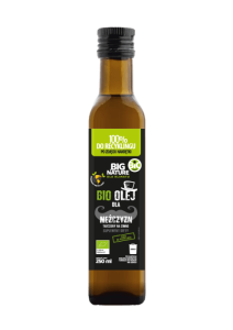 Olej DLA MĘŻCZYZN bio tłoczony na zimno 250ml SUPL. DIETY  MIXBRANDS