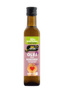 Olej DLA SENIORKI tłoczony na zimno 250ml  SUPL. DIETY  MIXBRANDS