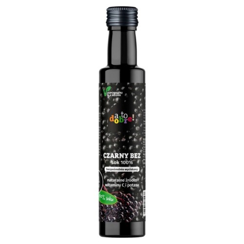 5903728830438 Czarny bez sok 100% A to dobre! 250 ml
