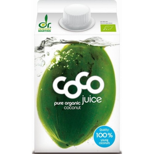 4260183213130 WODA KOKOSOWA NATURALNA BIO 500 ml - COCO (DR MARTINS)