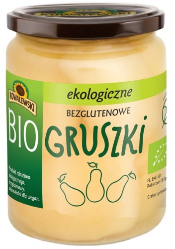 5900900002966 GRUSZKI MARYNOWANE BEZGLUTENOWE BIO 500 g (300 g) - KOWALEWSKI