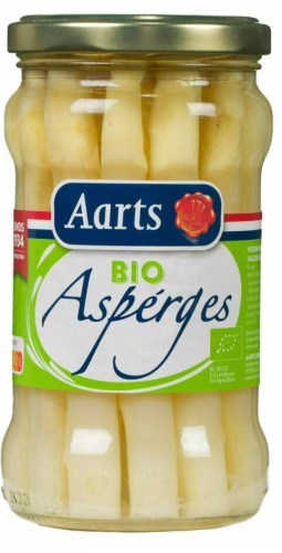 8710277135443 SZPARAGI BIAŁE W ZALEWIE BIO 280 g (170 g) (SŁOIK) - AARTS