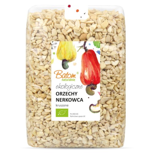 5907709952539 ORZECHY NERKOWCA KRUSZONE BIO 1 kg - BATOM