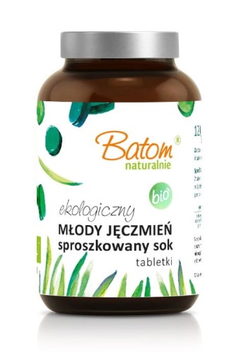 5907709955912 MŁODY JĘCZMIEŃ SPROSZKOWANY SOK 500 mg TABLETKI 120 g - BATOM