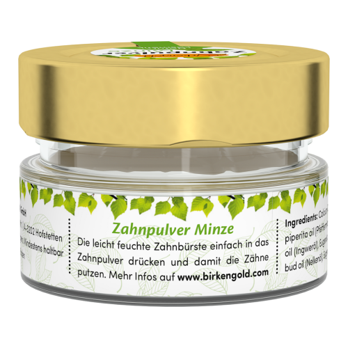 9120048831037 PROSZEK DO MYCIA ZĘBÓW O SMAKU MIĘTOWYM ECO 30 g - BIRKENGOLD