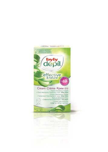 8411104019058 KREM DO DEPILACJI TWARZY ALOE VERA W SASZETKACH - BYLY