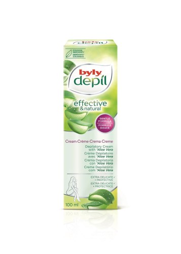 8411104040939 KREM DO DEPILACJI CIAŁA ALOE VERA 100 ml - BYLY