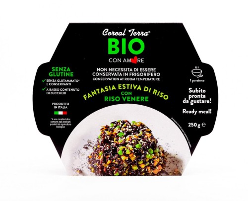 8024336001038 SAŁATKA RYŻOWA Z WARZYWAMI BIO 200 g - CEREAL TERRA
