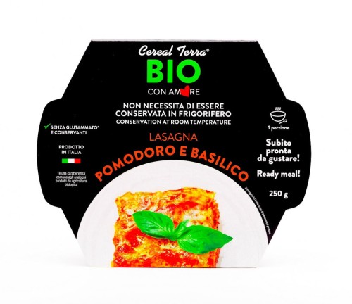 8024336014519 LASAGNE Z POMIDORAMI I BAZYLIĄ BIO 250 g - CEREAL TERRA