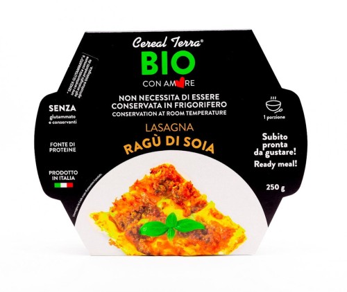 8024336014526 LASAGNE Z SOSEM SOJOWYM RAGU BIO 250 g - CEREAL TERRA