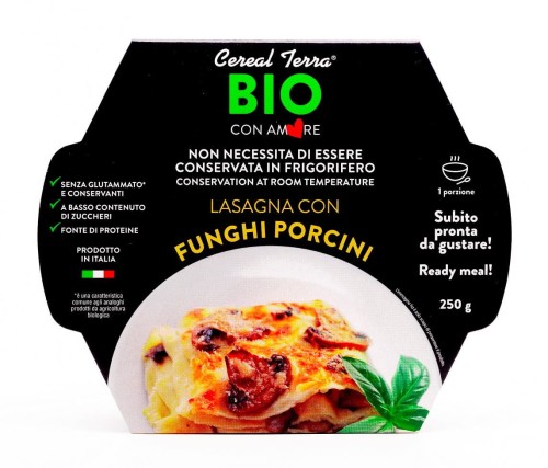 8024336014533 LASAGNE Z GRZYBAMI BIO 250 g - CEREAL TERRA