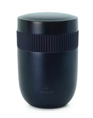 4260752951166 LUNCHPOT ZE STALI NIERDZEWNEJ DWUCZĘŚCIOWY GRANATOWY 420 ml + 200 ml - CHIC-MIC