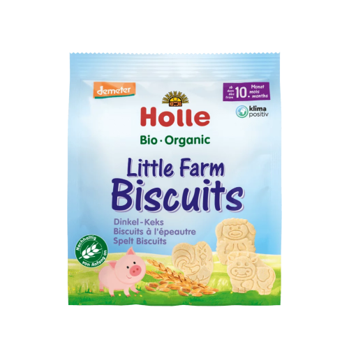 7640230490726 CIASTECZKA MAŁA FARMA OD 10 MIESIĄCA DEMETER BIO 100 g - HOLLE