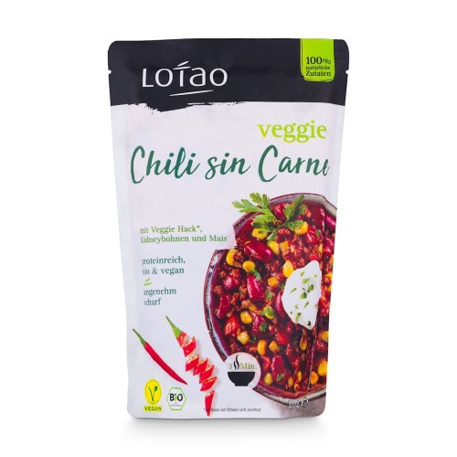4260237451068 VEGGIE CHILI SIN CARNE BIO 320 g - LOTAO
