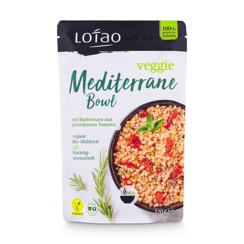 4260237453598 VEGGIE MEDITERRANE BOWL BIO 220 g - LOTAO