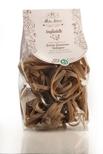 8050534140286 MAKARON (GRYCZANY) TAGLIATELLE BEZGLUTENOWY BIO 250 g - PASTA NATURA