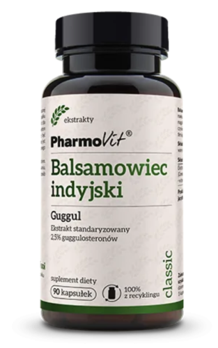 5904703900764 BALSAMOWIEC INDYJSKI EKSTRAKT BEZGLUTENOWY (400 mg) 90 KAPSUŁEK - PHARMOVIT (CLASSIC)