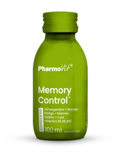 5904703901020 SHOT MEMORY CONTROL BEZGLUTENOWY 100 ml - PHARMOVIT