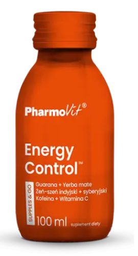 5904703901037 SHOT ENERGY CONTROL BEZGLUTENOWY 100 ml - PHARMOVIT