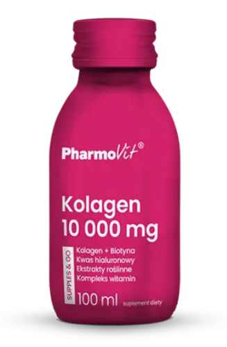5904703901044 SHOT KOLAGEN 10 000 mg BEZGLUTENOWY 100 ml - PHARMOVIT