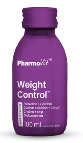 5904703901075 SHOT WEIGHT CONTROL BEZGLUTENOWY 100 ml - PHARMOVIT