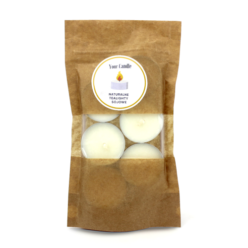 5905562028200 ŚWIECZKI TEALIGHT SOJOWE (6 x 15 g) 90 g - YOUR CANDLE