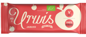 BATON BAKALIOWY Z JABŁKIEM "URWIS" BEZGLUTENOWY BIO 40 g - ZMIANY ZMIANY
