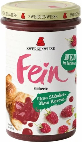 4019736017318 PASTA MALINOWA BEZGLUTENOWA BIO 280 g - ZWERGENWIESE